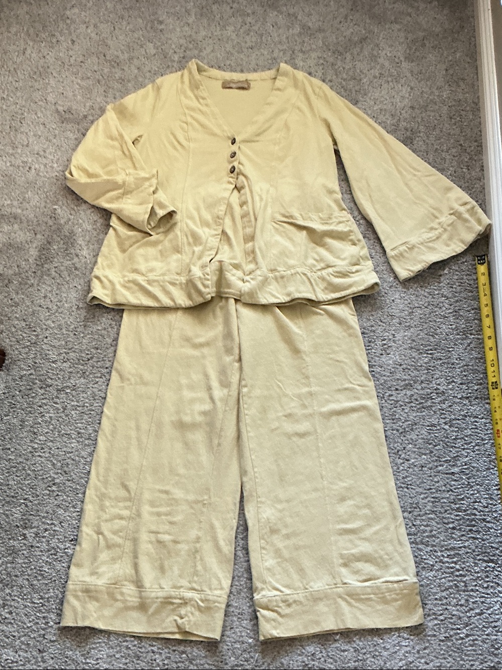 New Free-est by Free People Strada Set Light Yellow - Picture 4 of 16